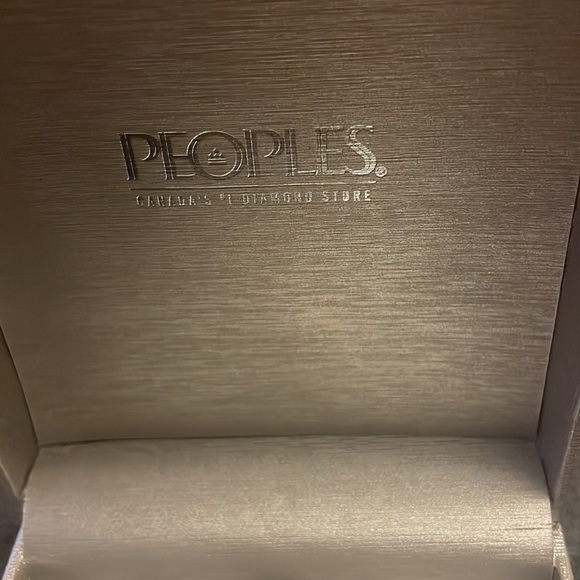 Peoples Jewellers - Very lightly used Diamond Double Heart Pendant Necklace - Picture 3 of 5